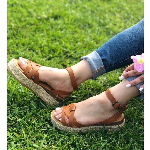 🔅Size 10🔅Espadrilles Platform Sandals Twine - Picture 3 of 8